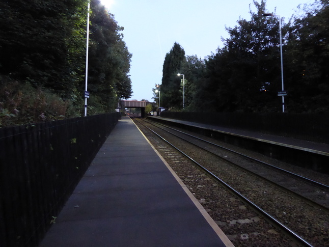 Ryder Brow platforms looking east