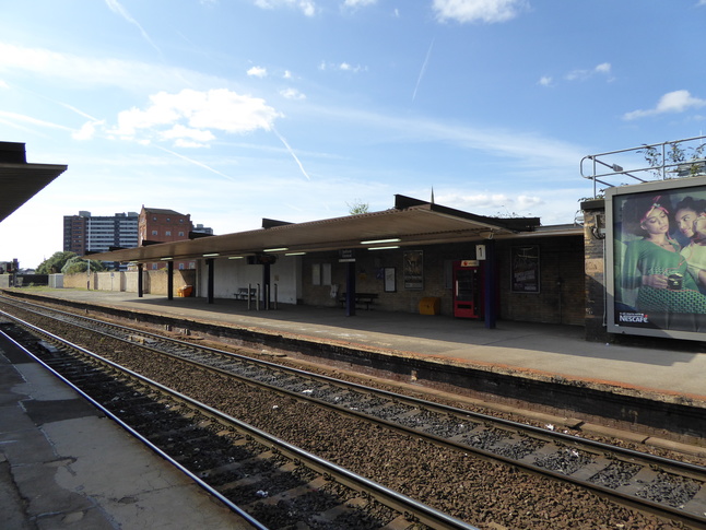 Salford Central platform 1 from platform 2