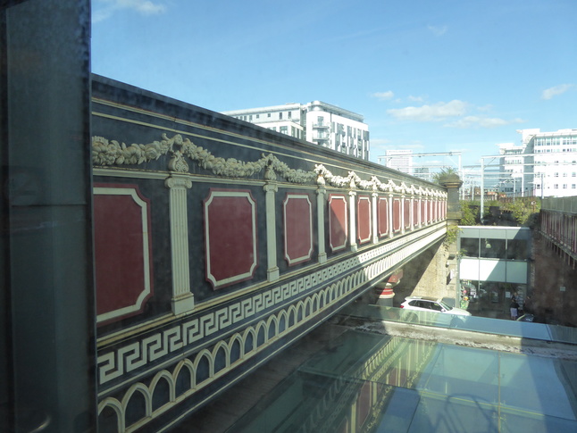 Salford Central bridge detail