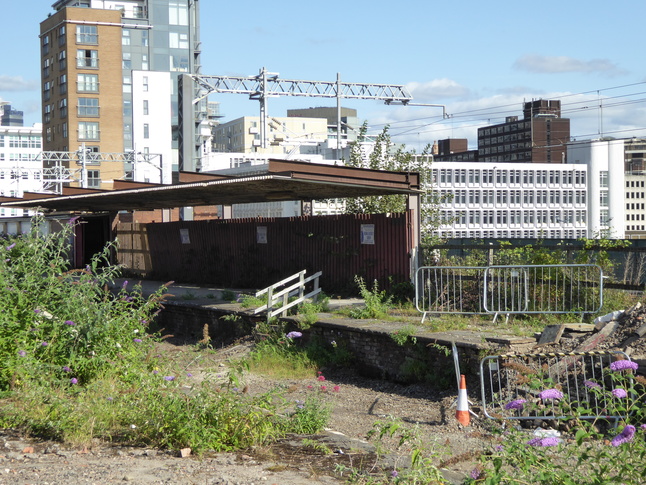 Salford Central disused platform 4