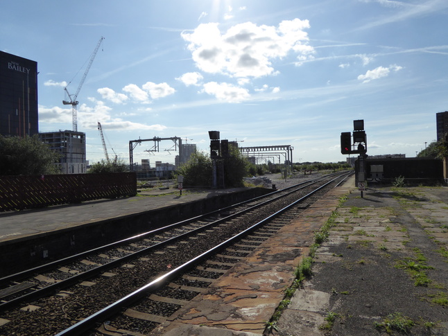 Salford Central looking west