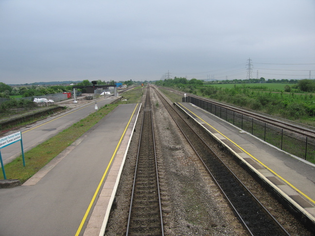 Looking east from Severn Tunnel Junction
