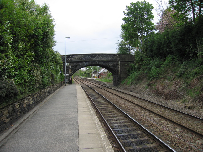 Shepley platform 1 looking east