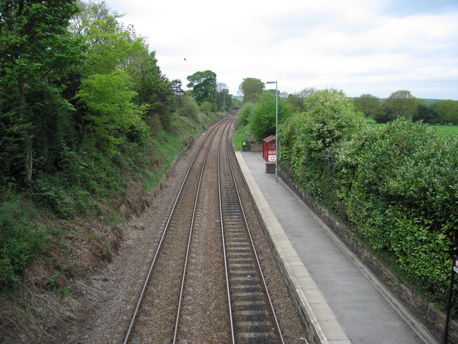 Shepley from bridge looking
west