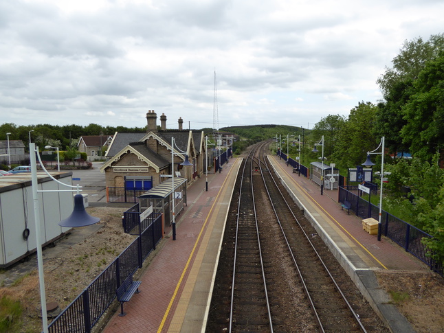 Shirebrook looking south
from bridge