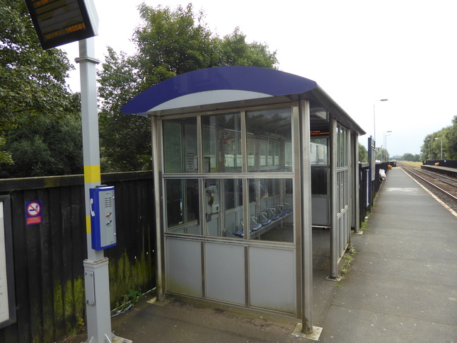 Smithy Bridge platform 1 shelter