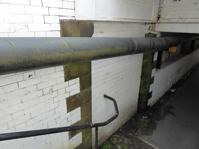 Smithy Bridge bricked-up subway