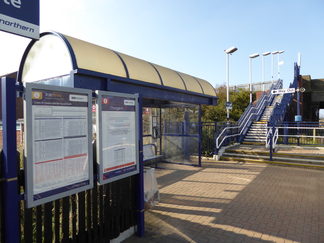Squires Gate platform exit