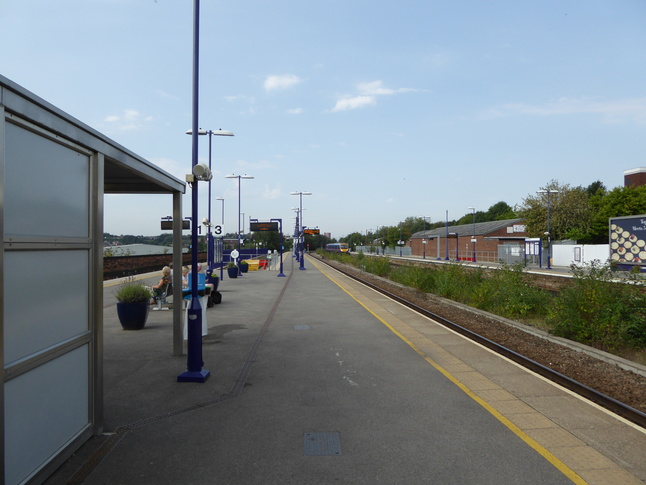 Stalybridge platform 3 looking west