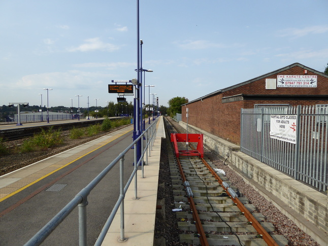 Stalybridge platform 5 buffers