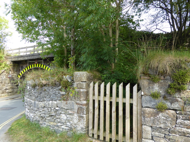 Staveley disused entrance