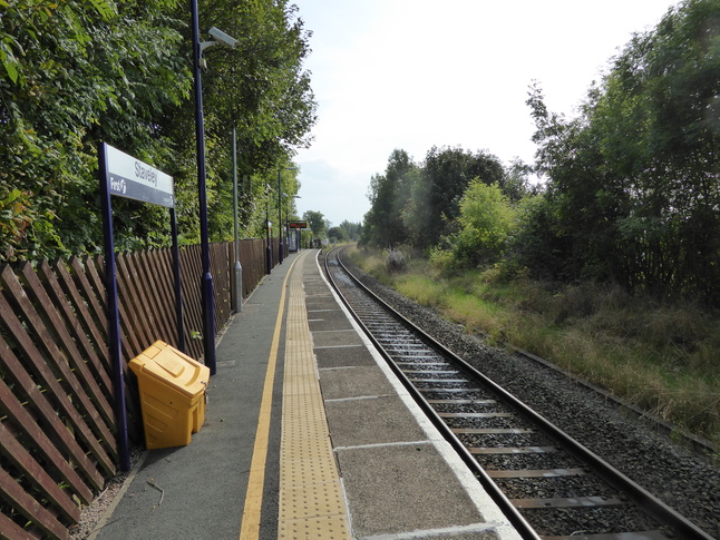 Staveley platform looking east