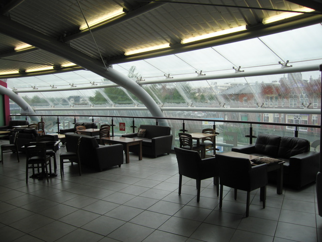 St Helens Central balcony