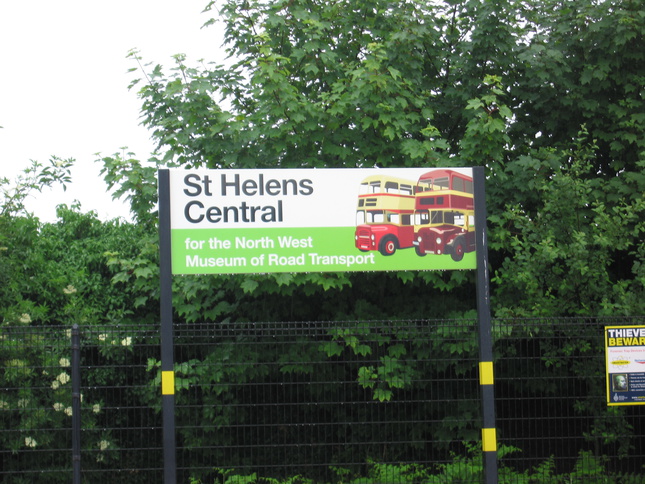 St Helens Central for the
North West Museum of Road Transport