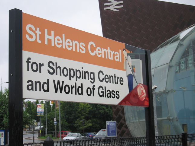 St Helens Central for Shopping
Centre and World of Glass