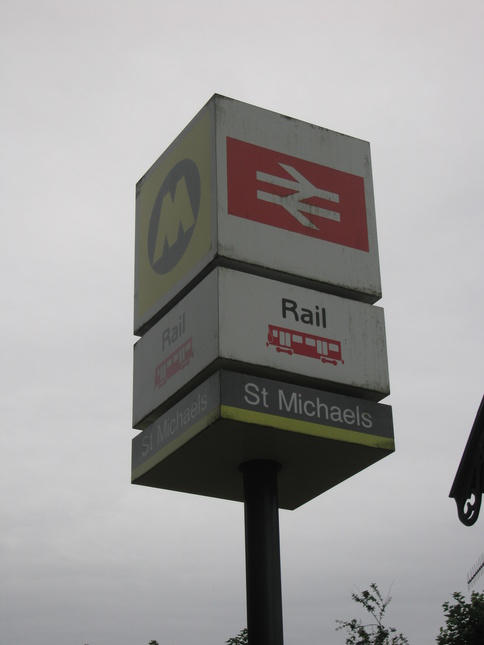 St Michaels sign