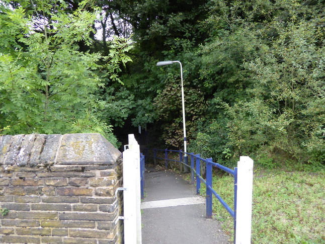Strines platform 2 exit