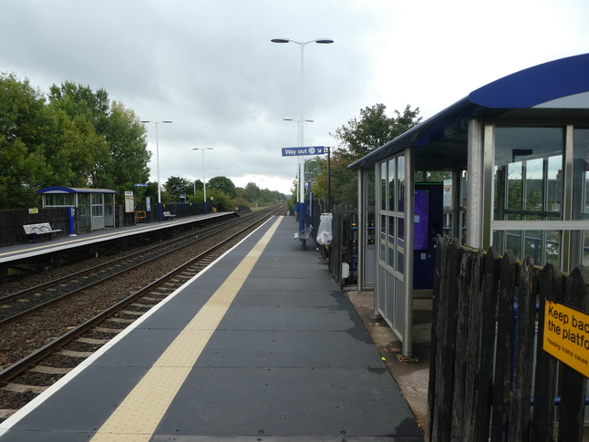 Thurnscoe platform 1 looking south