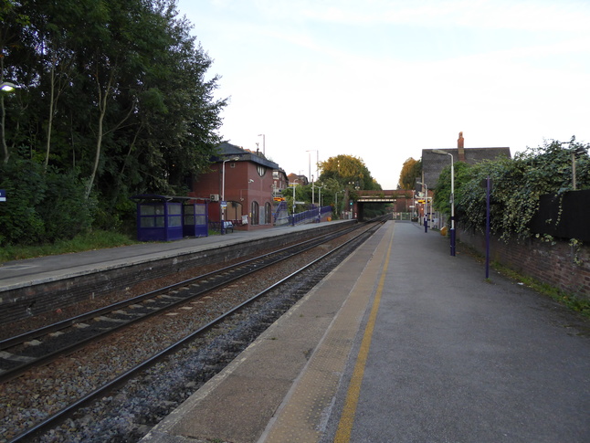 Urmston platforms looking east