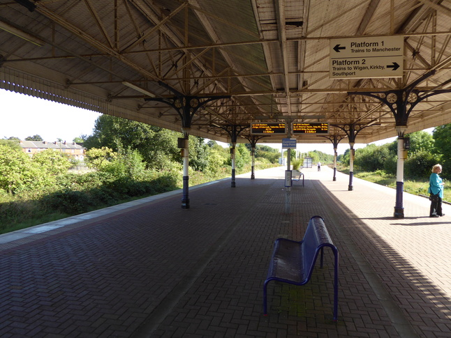 Walkden under canopy