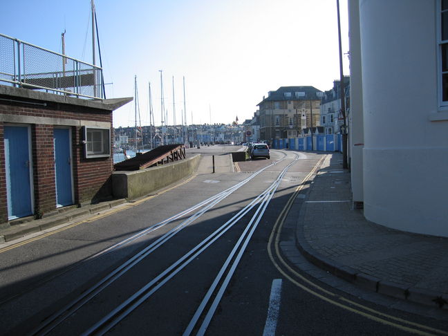 Weymouth Quay loading platforms