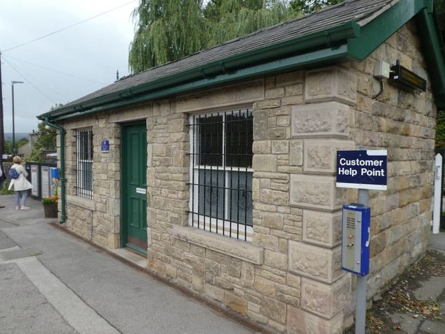 Whaley Bridge platform 2 waiting room building