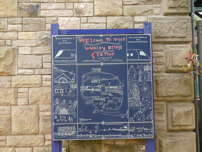 Whaley Bridge art sign