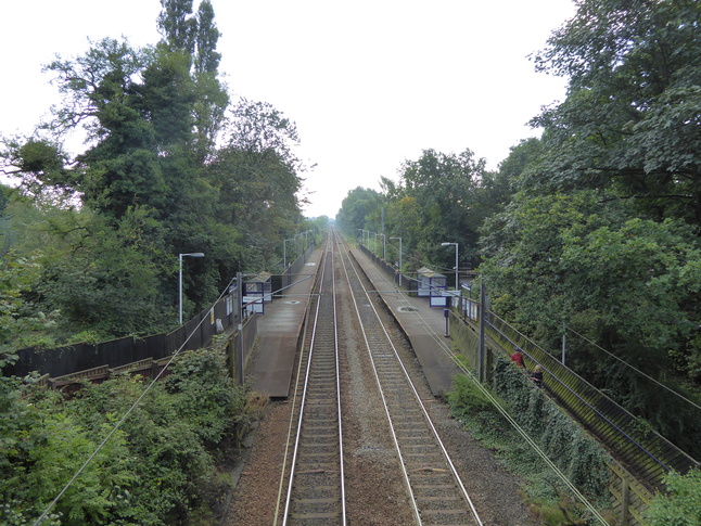 Woodsmoor looking east from bridge