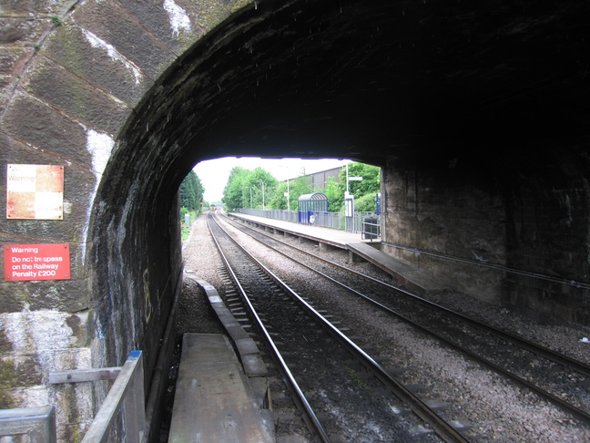 Yate platform 1 from platform 2