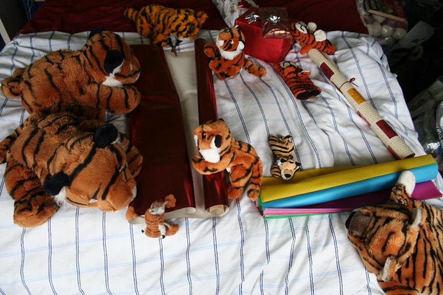 The division of labour in the wrapping of presents (and the great increase in the quantity of work that results)