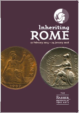 Cover of my exhibition brochure Inheriting Rome