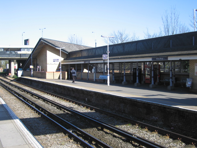 Abbey Wood platform 1