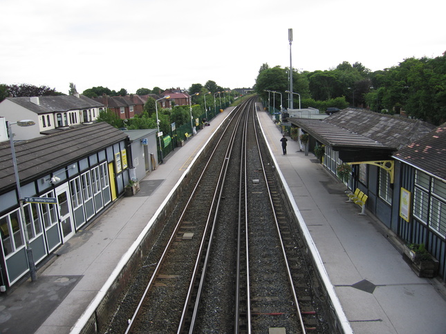 Ainsdale looking south from
footbridge