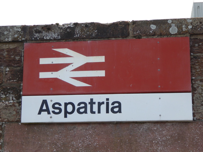 Aspatria sign