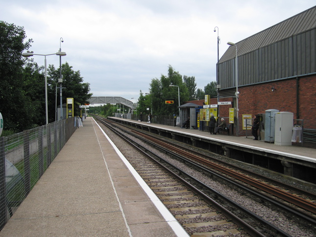 Bache platforms looking south