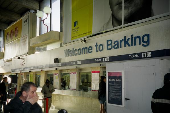 Barking ticket hall