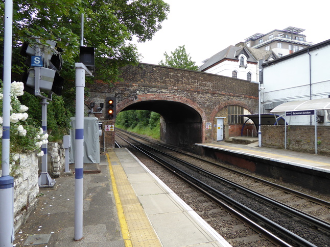 Beckenham Junction looking
east