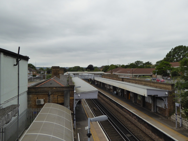 Beckenham Junction
looking west from road bridge