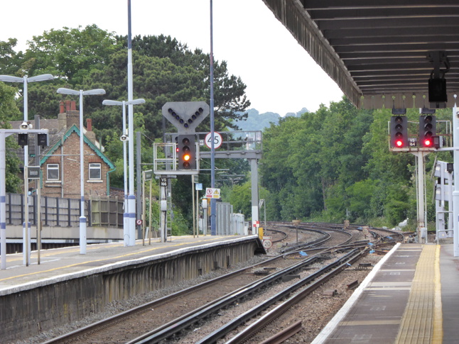 Beckenham Junction looking
west