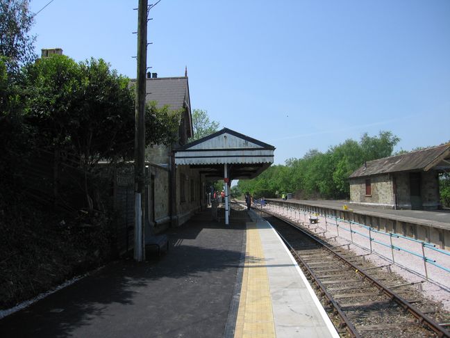 Bere Alston looking west