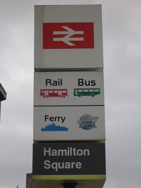 Birkenhead Hamilton
Square sign