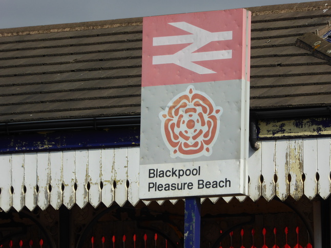 Blackpool Pleasure
Beach sign