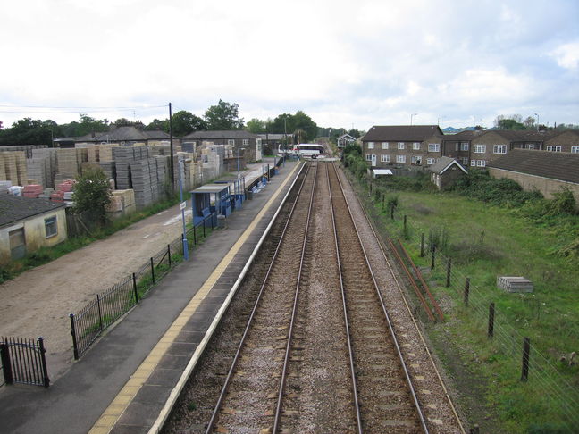 Brandon west from footbridge