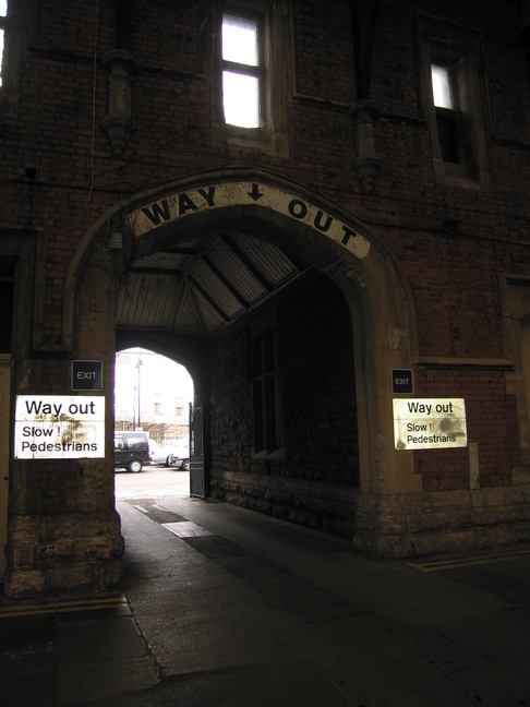 Bristol Temple Meads
old station exit