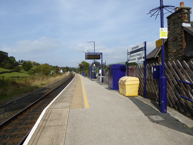 Burneside platform looking north