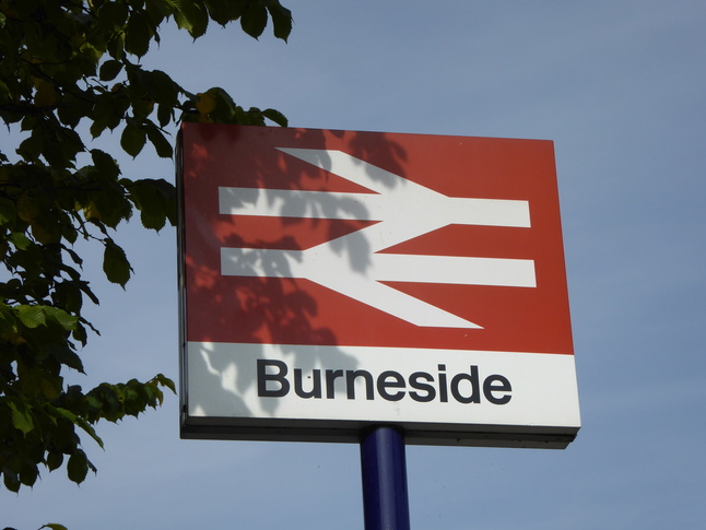 Burneside sign