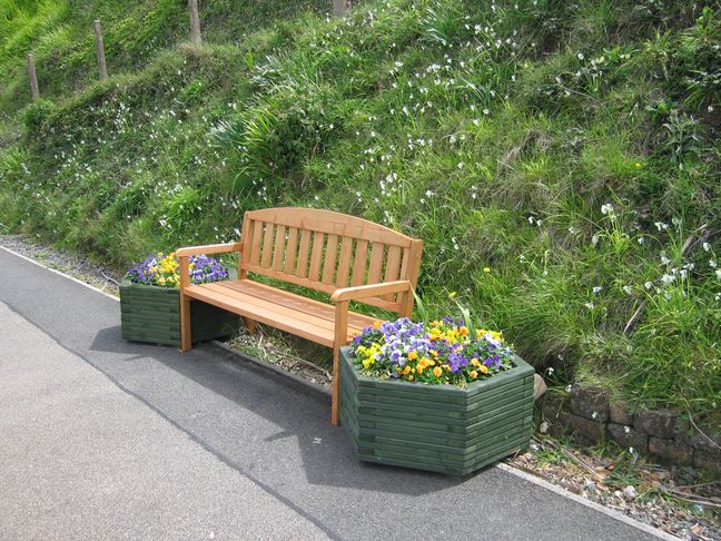 Carbis Bay bench
