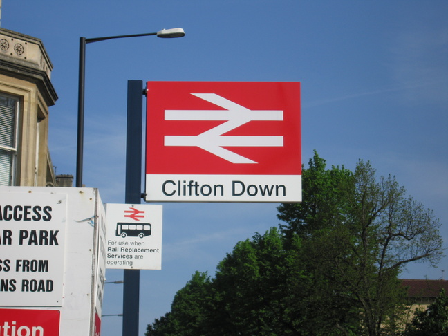 Clifton Down sign