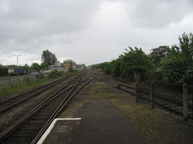 Crediton platform 2 looking south