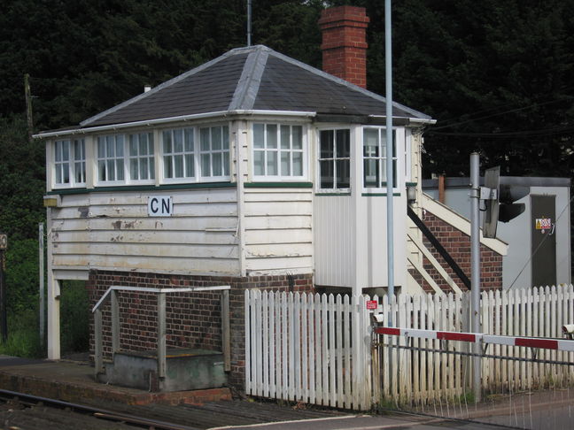 Crediton signalbox